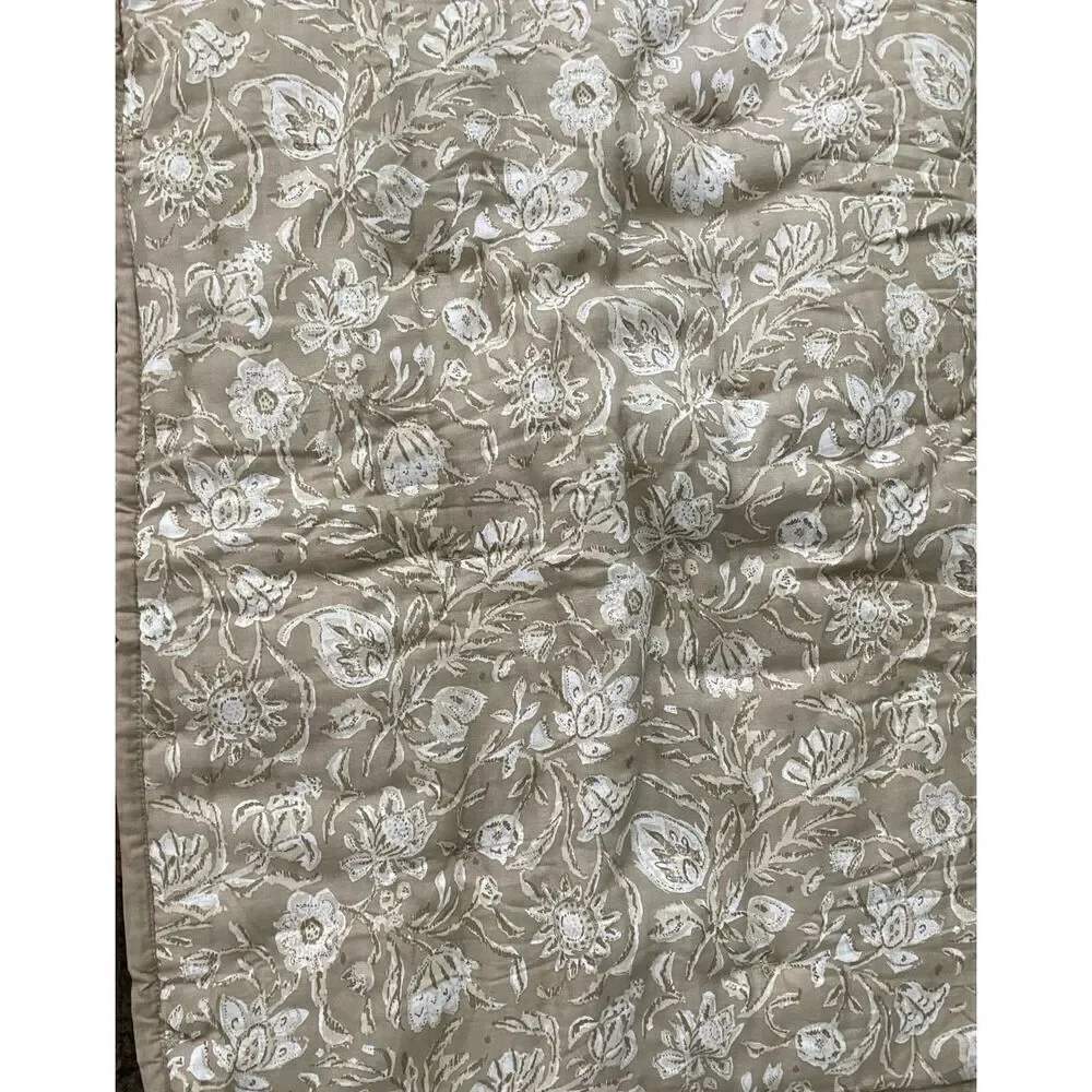 Threshold Flowered Botanical Comforter Bed Pillow Sham